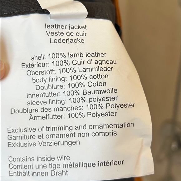 Free People Vibrant Orange Leather Jacket - Picture 5 of 11